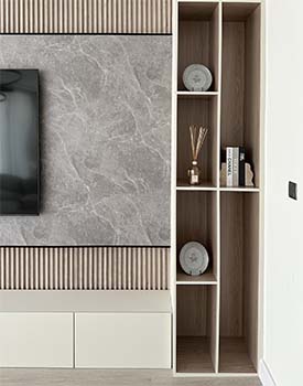 Custom Shelving & Display Areas